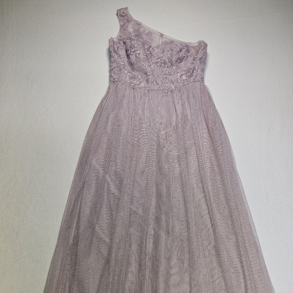 David's Bridal Celebrate Elegant LavenderDress Size 6